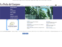 Tablet Screenshot of laperladelgargano.com